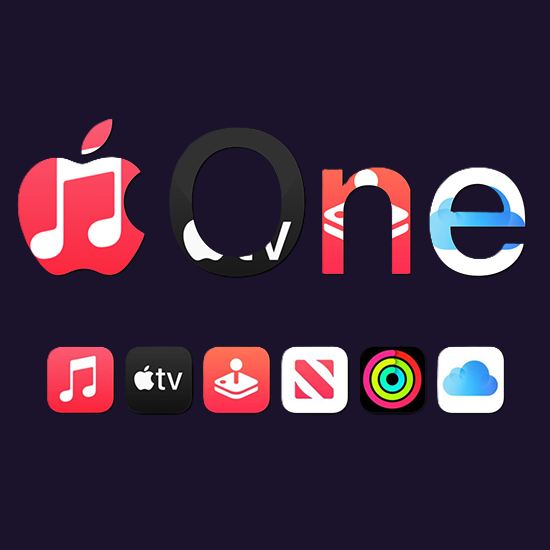 تصویر شاخص اشتراک Apple One – گذراکانت تصویر تبلیغاتی معرفی محصول Apple One برای کاربران اپل